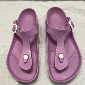 Birkenstock EVA Gizeh Sandal - pink, size 40